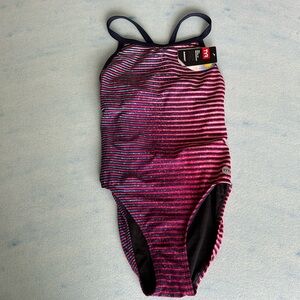 TYR workout performance swimsuit